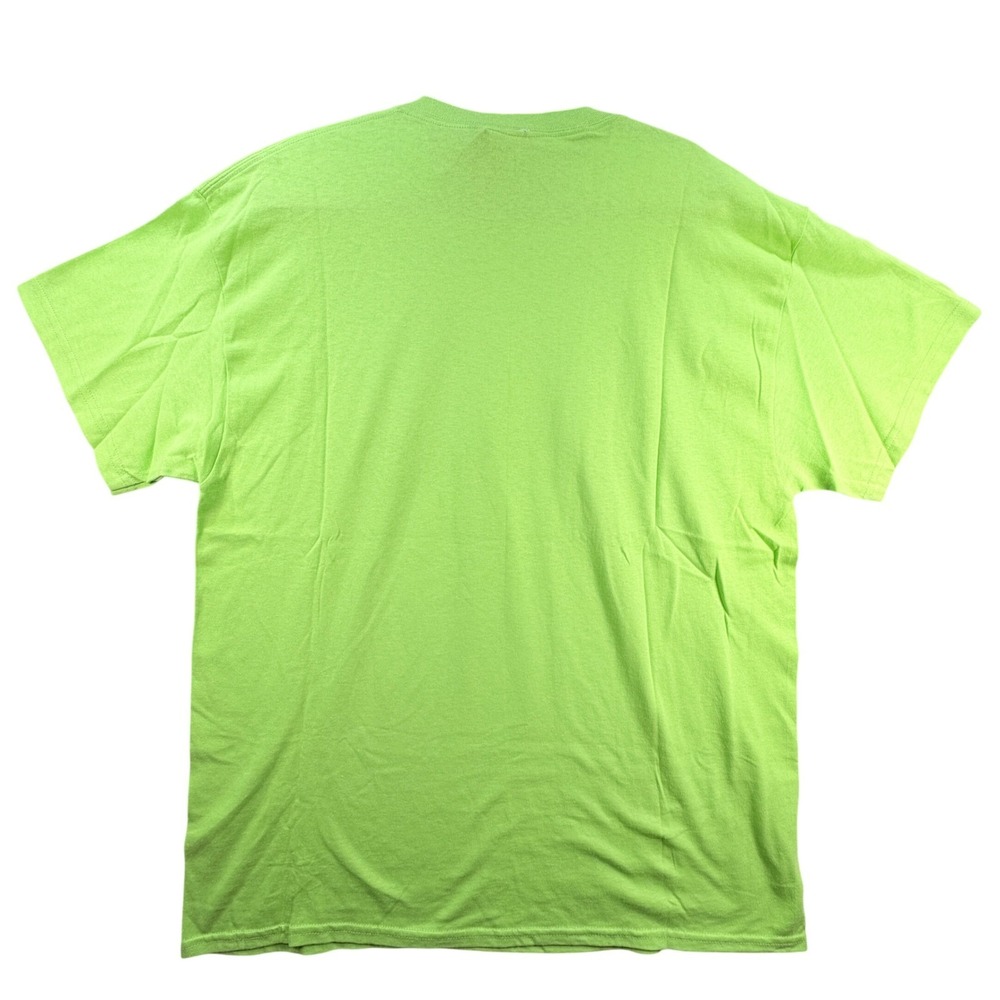 Nightmare Before Christmas Graphic T-Shirt Cotton XL Neon Green Halloween - Picture 6 of 7